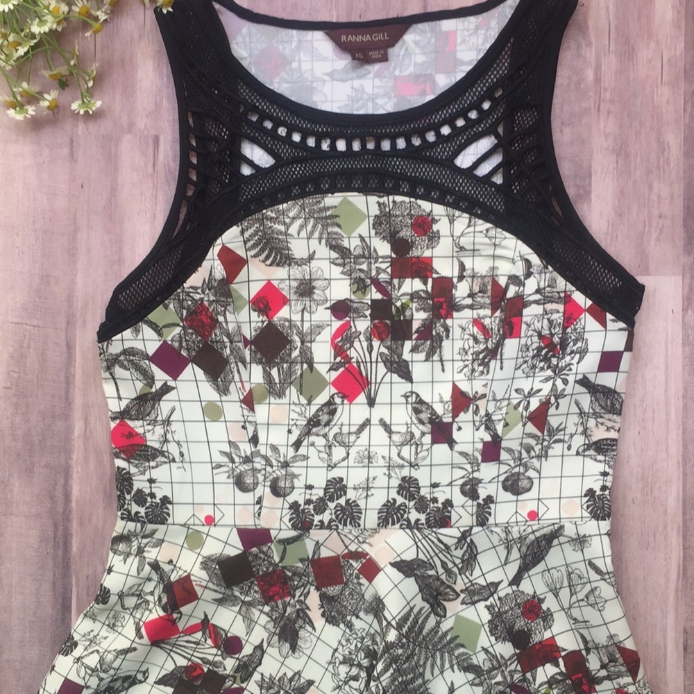 Anthropologie Dalia Lace Top by Ranna Gill, Sz XS